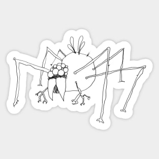 EEKBUG SPIDER (MONO VERSION) Sticker